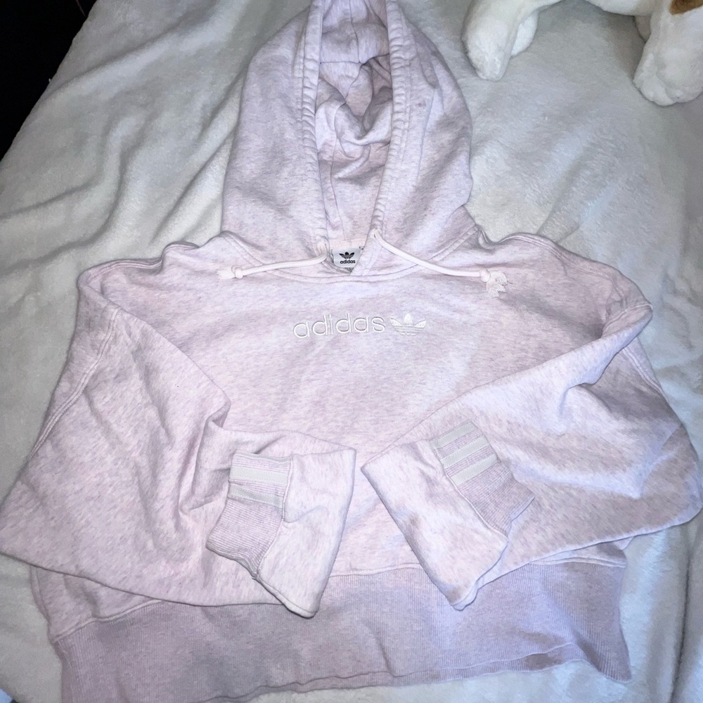 Adidas Light Pink/Purple Hoodie